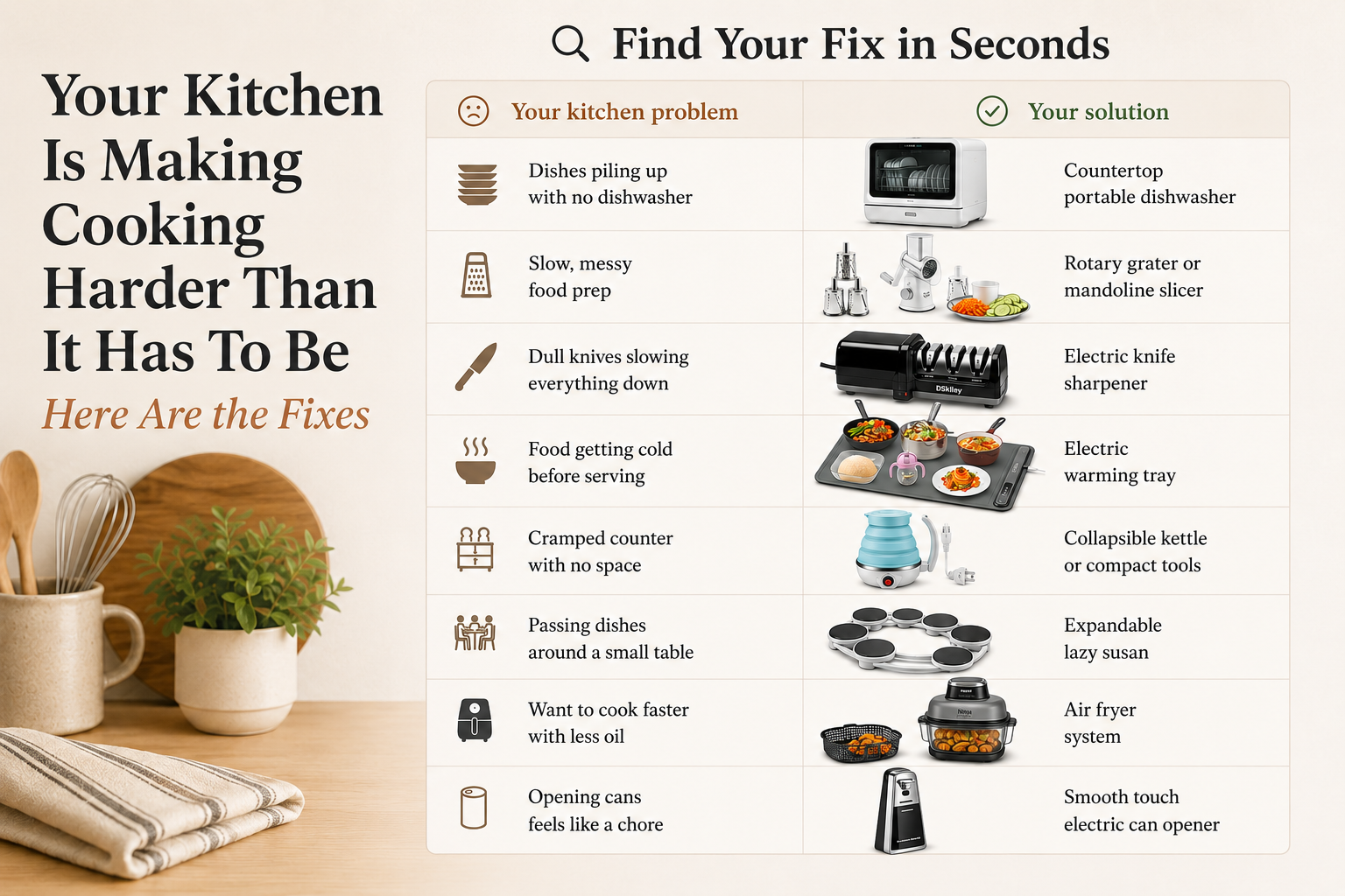 Find your kitchen fix easily