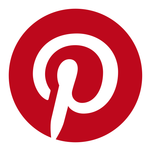 pinterest logo follow us
