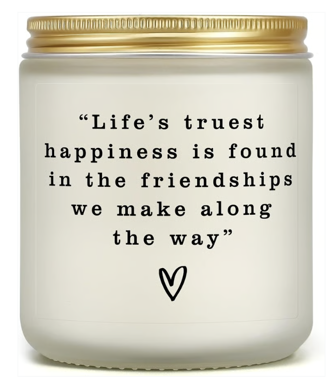 Friends Themed Candle Gift