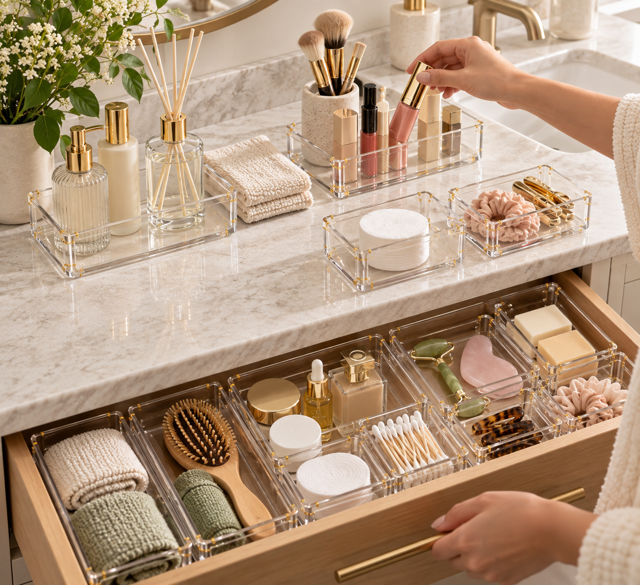 Plastic Drawer Organizers
