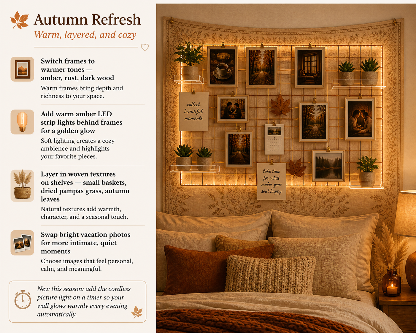 Autumn Refresh Warm, layered, and cozy