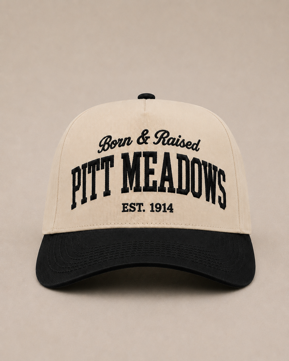 Born & Raised Cap Black
