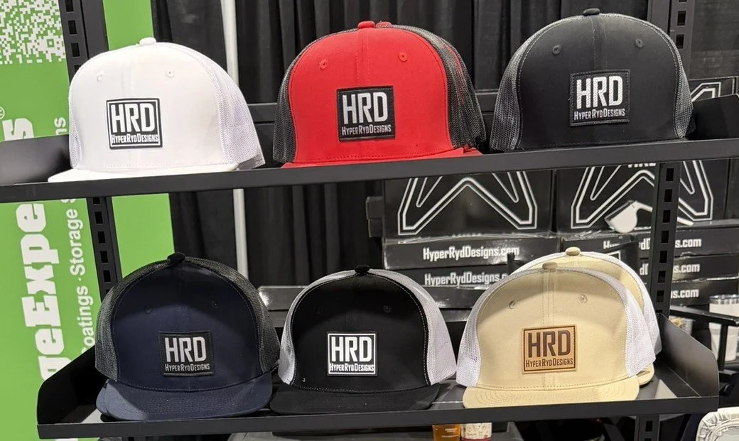 HRD Flat Bill Trucker Style Hats