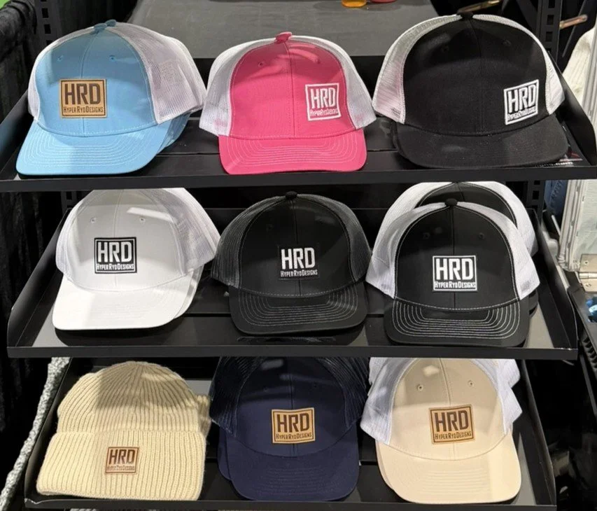 HRD Curved Bill Trucker Style Hats