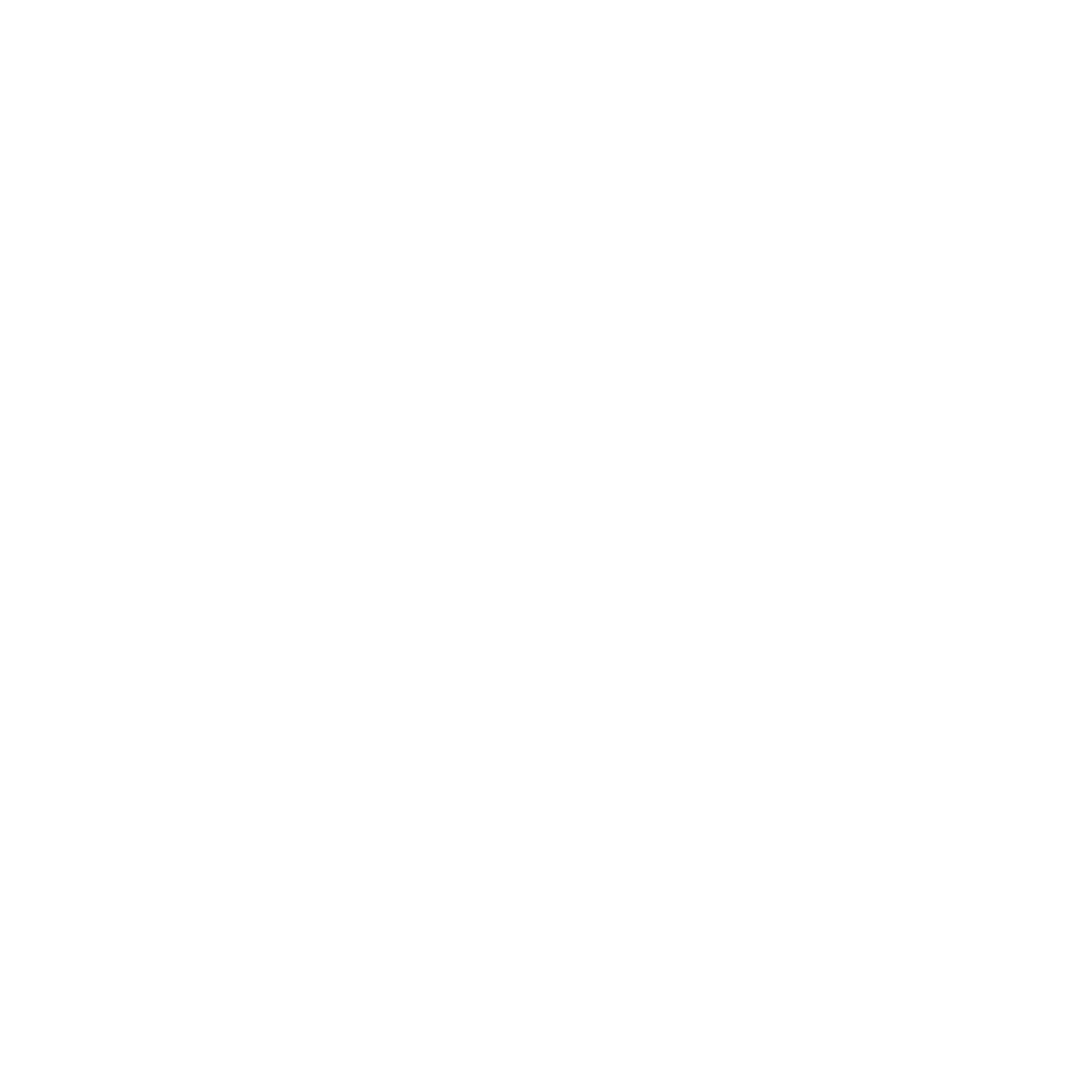 A white outline of a microphone with a wire attached, set against a black background.