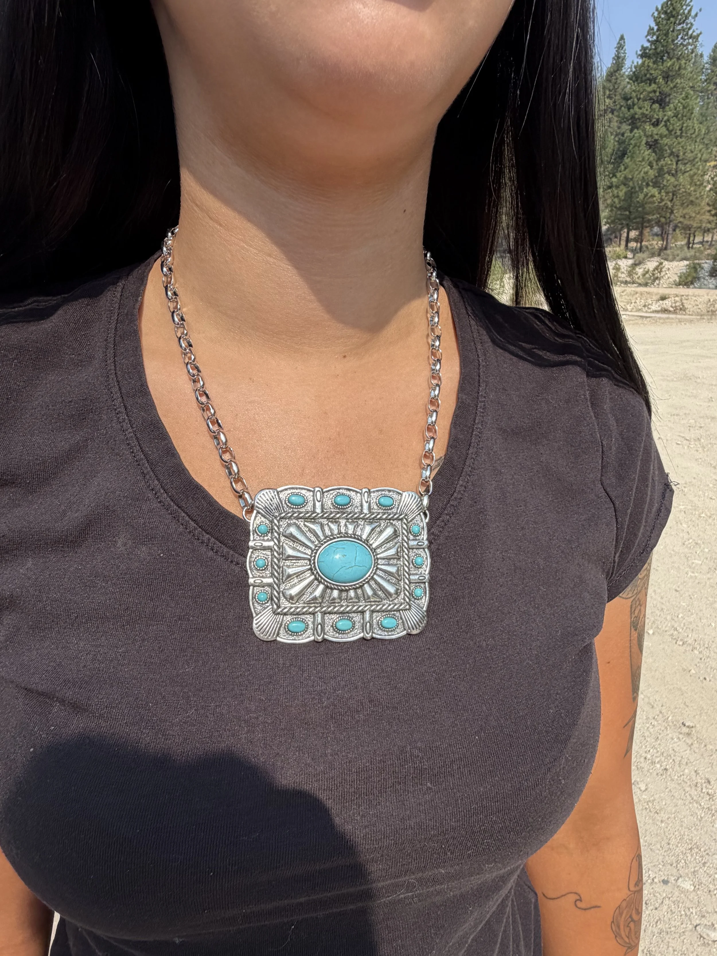 Turquoise Rodeo Necklace