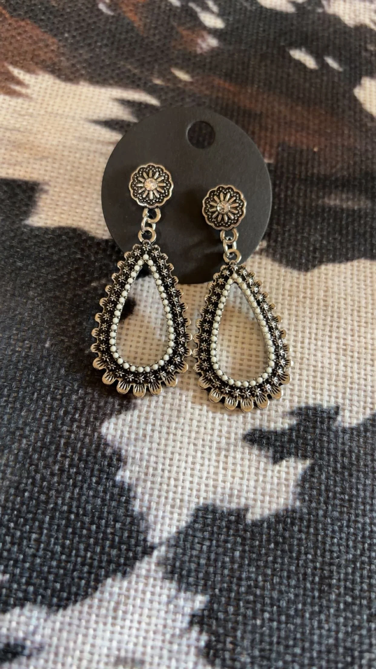 Vintage Teardrop Dangles