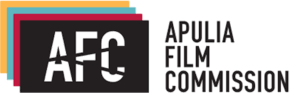 Logo della APULIA FILM COMMISSION con lettere AFC e scritta in italiano.