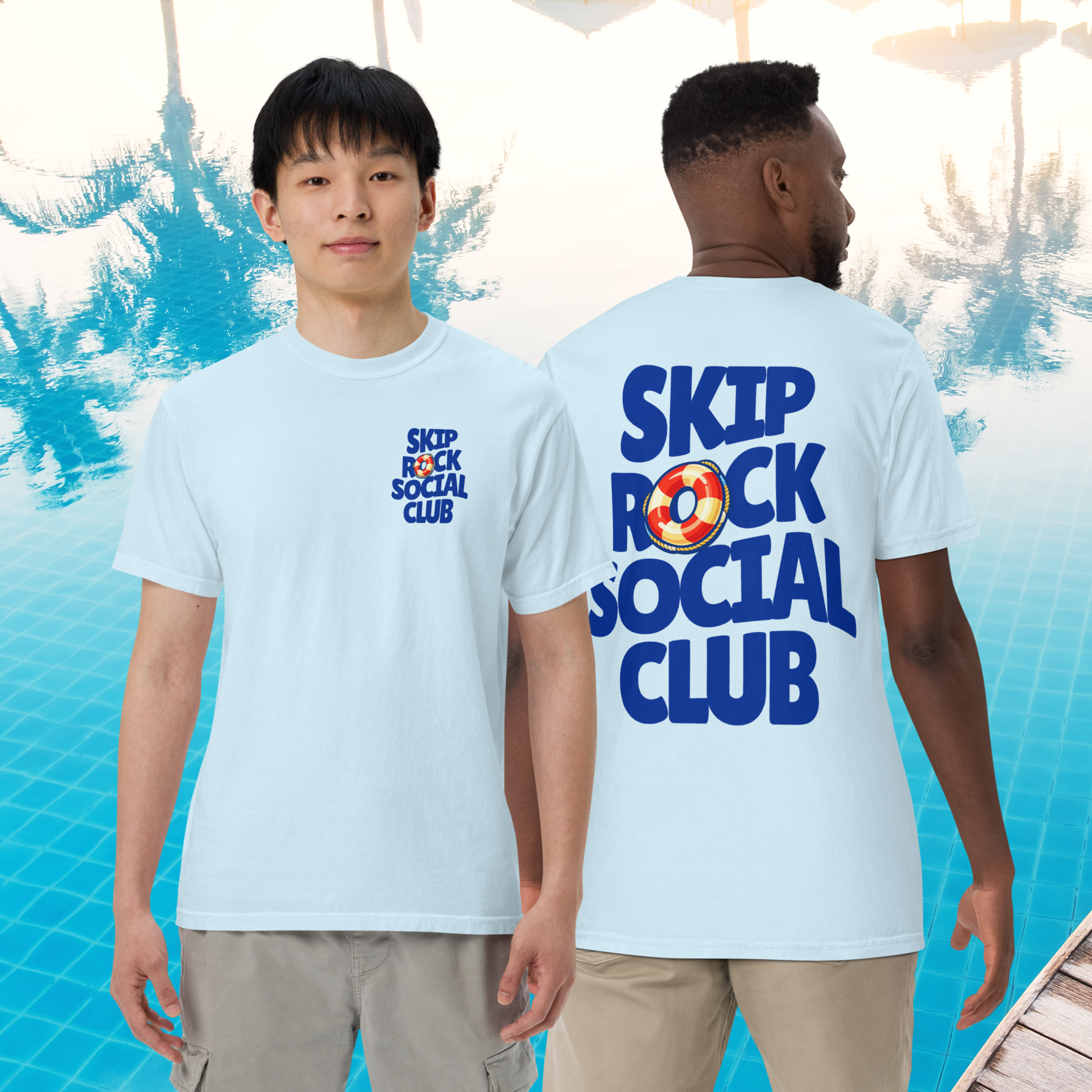 Skip Rock Social Club Vintage Wash Tee