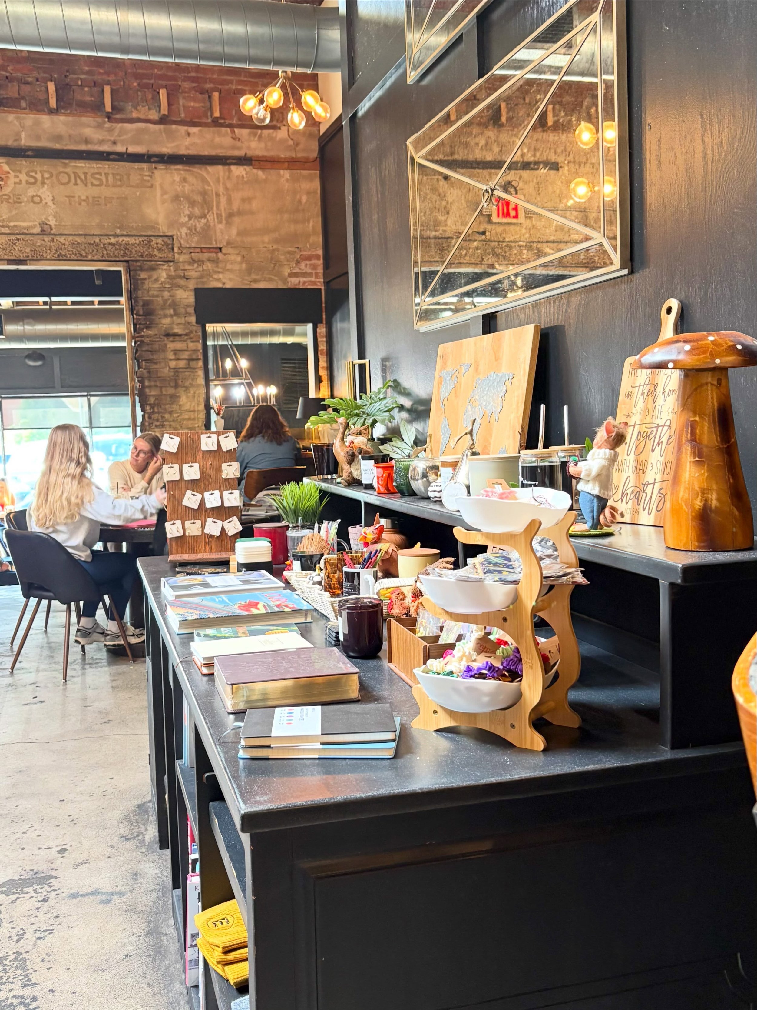 Our Mercantile has  so many fun items! 

Grab a mug, journal and pen, 
then add a bag of Exchange Blend Beans and 
you have a thoughtful and useful gift 
all in one place! 

Of course you gotta get a drink for yourself while you&rsquo;re here! 😉

.
