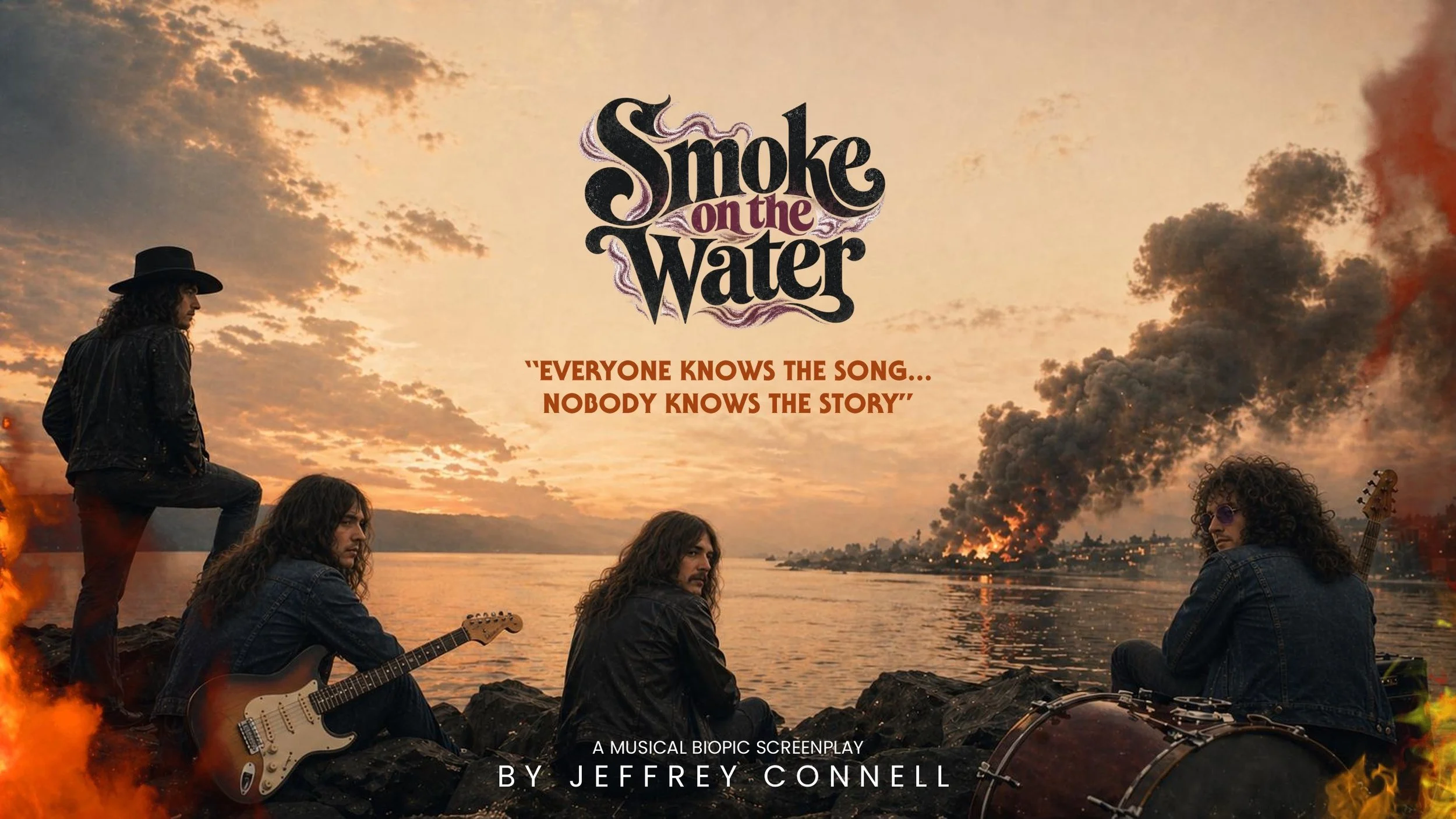 Smoke on the Water - a musical biopic screenplay by Jeffrey Connell