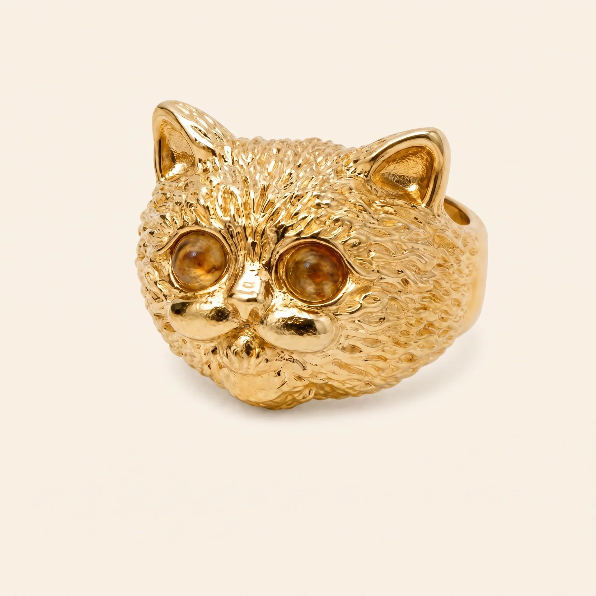 Cat Cocktail Ring