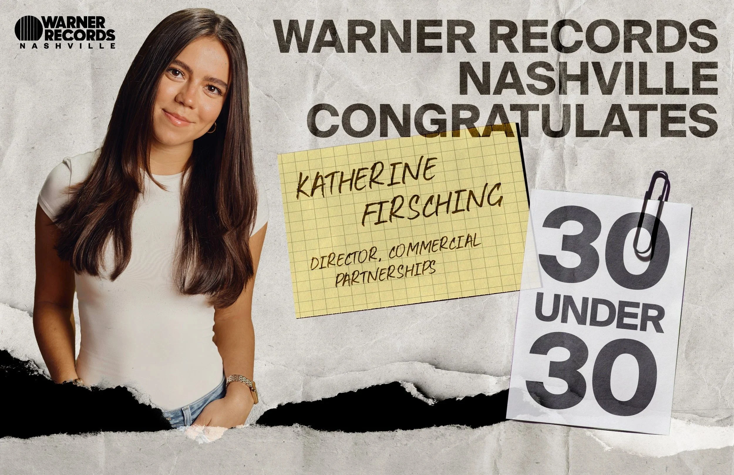 30 under 30 Print Ad