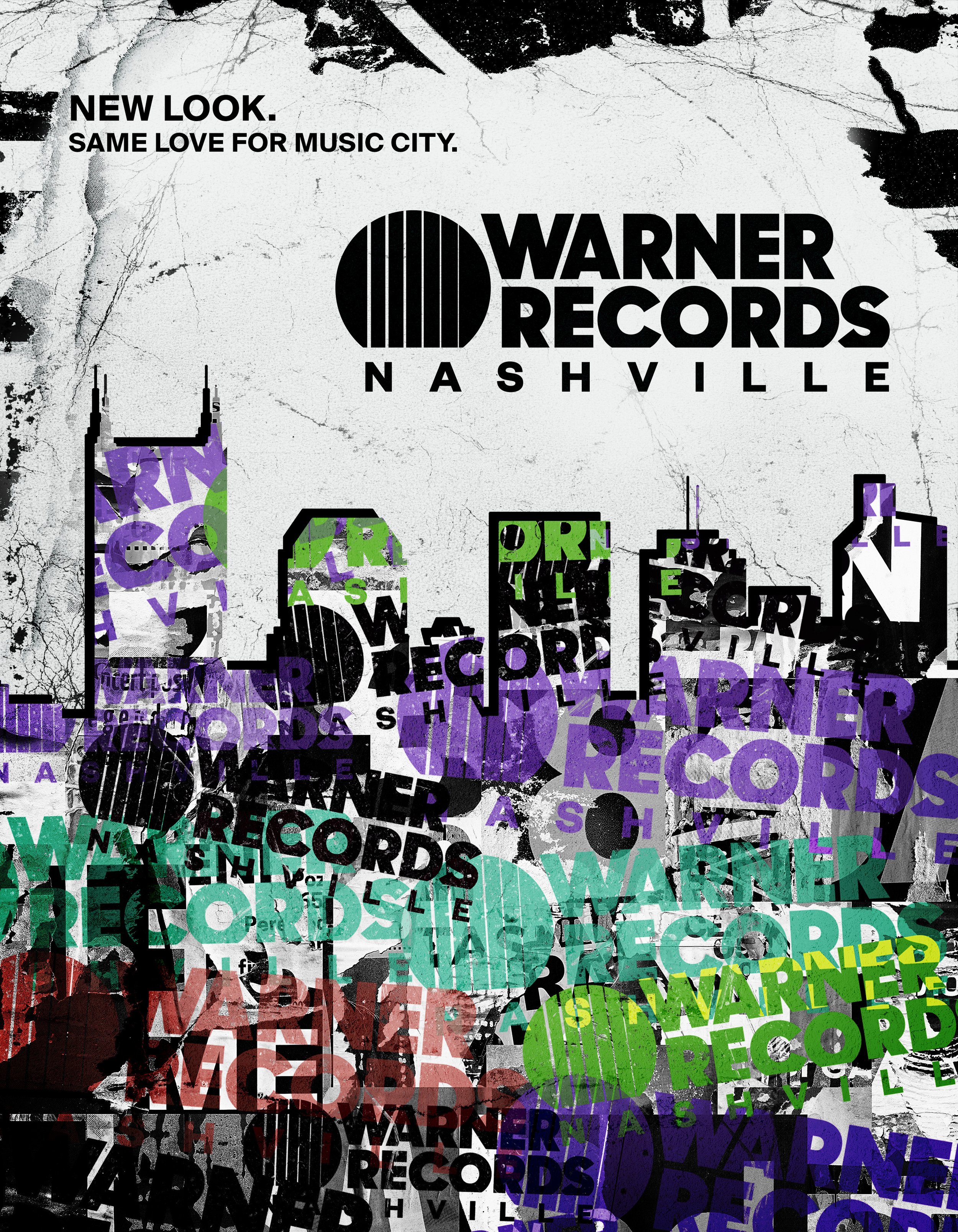 Warner Records Nashville Print Ad