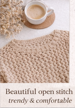 beginner crochet mesh top aummer fashion
