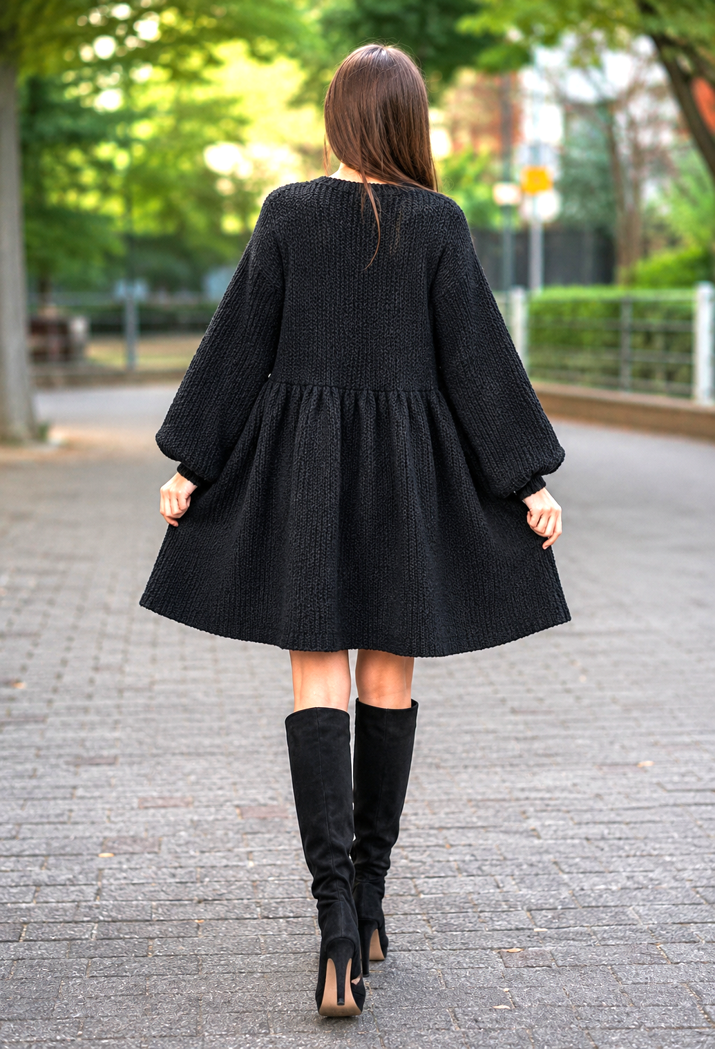 black dress oversized crochet pattern.png