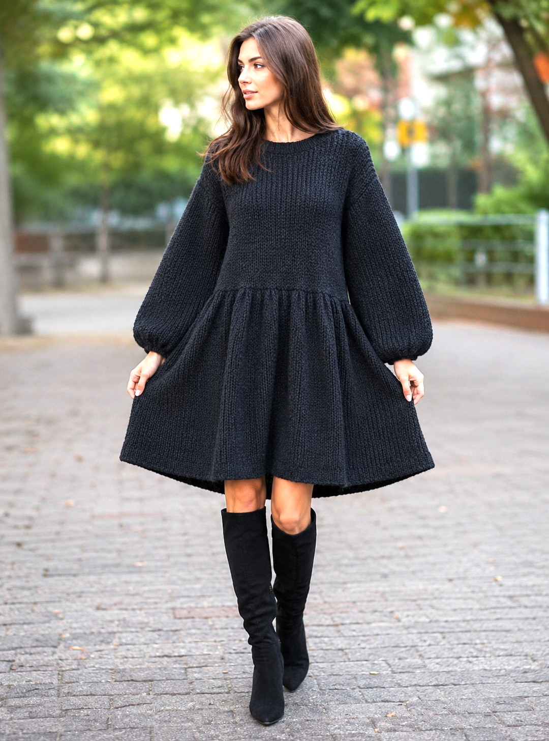 Little Black Dress  - Crochet Pattern PDF