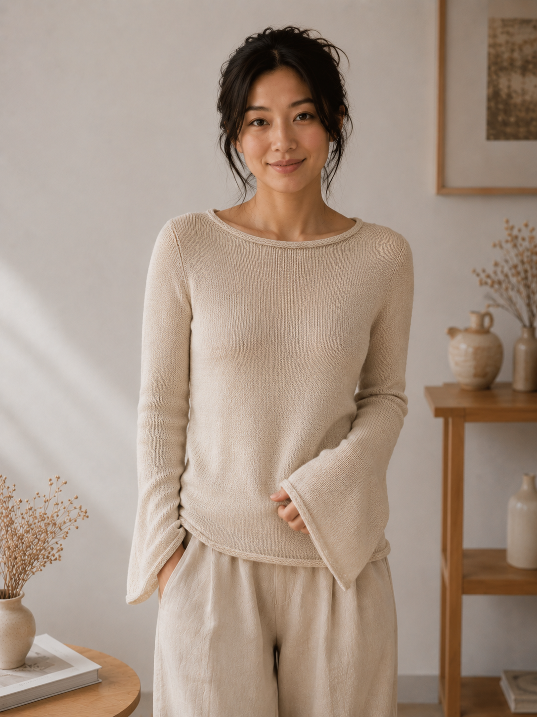 bell sleeves top raglan mohair yarn.png