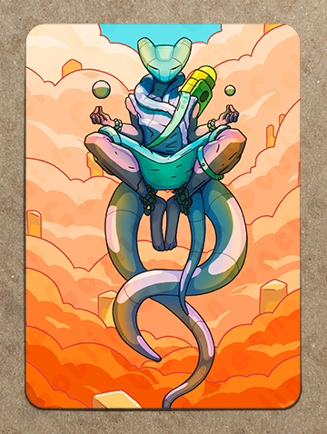 Floating Alien