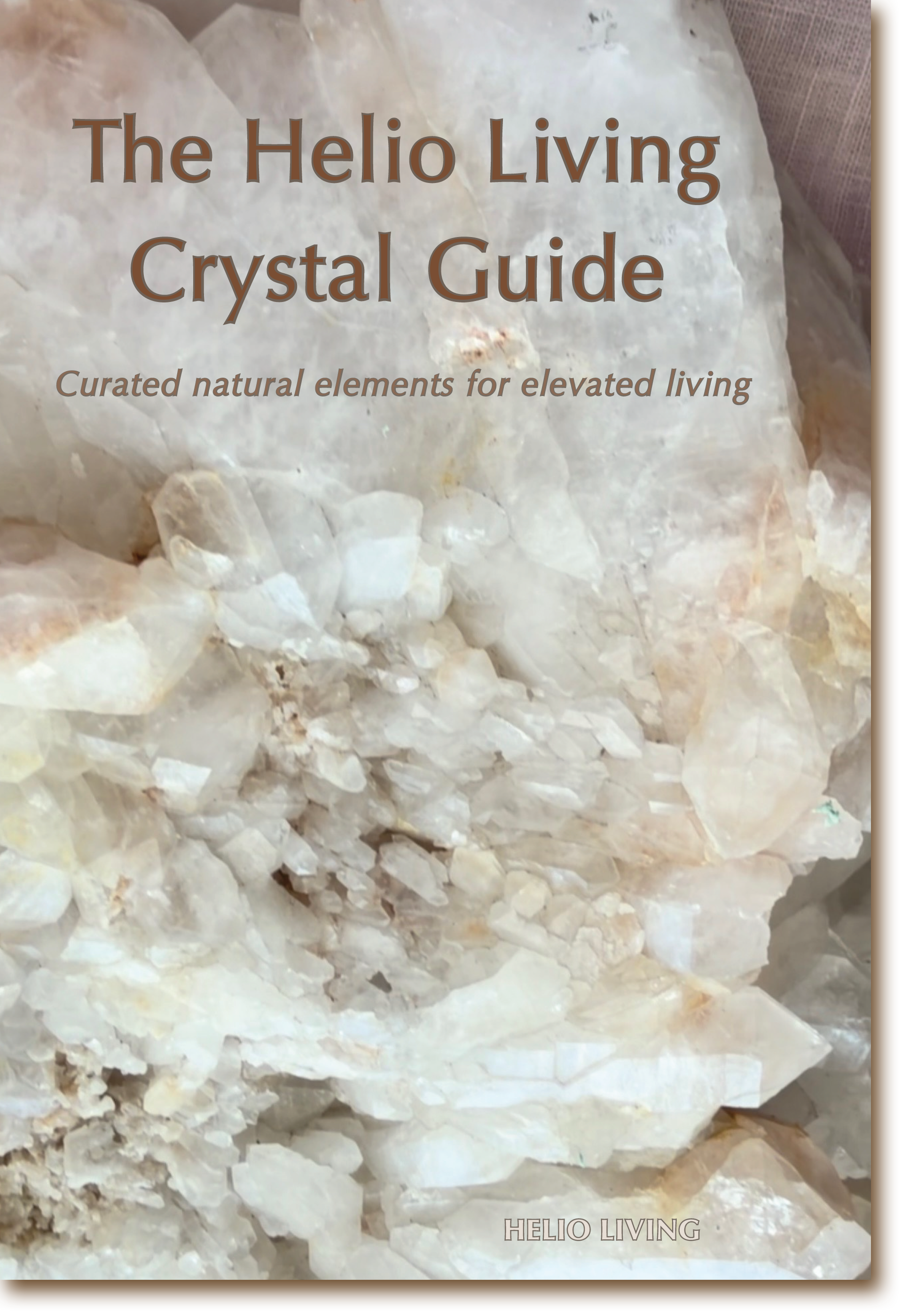 A close-up image of white crystalline natural minerals, likely salt or mineral crystals.