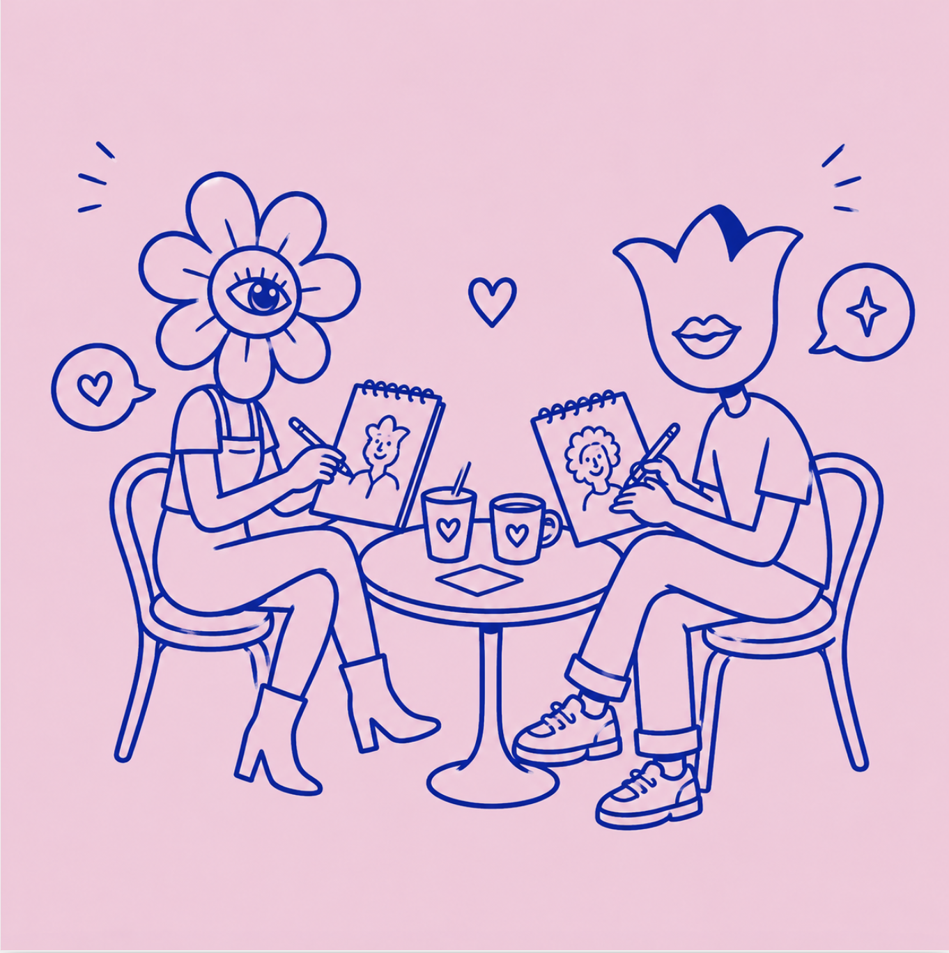 Quick Draw Social: A Speed-Friending Night - 18/09 7:30pm - BYOB
