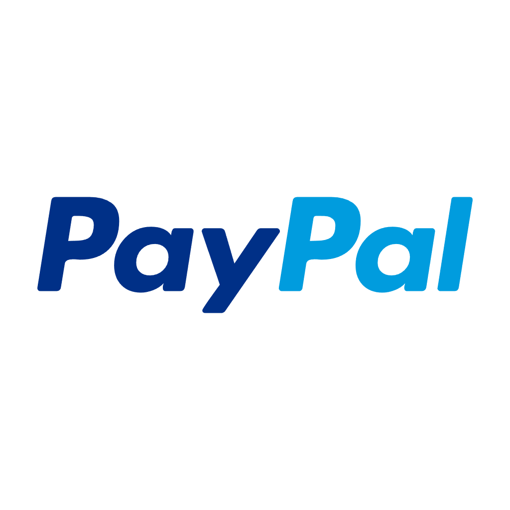 PayPal logo on a white background