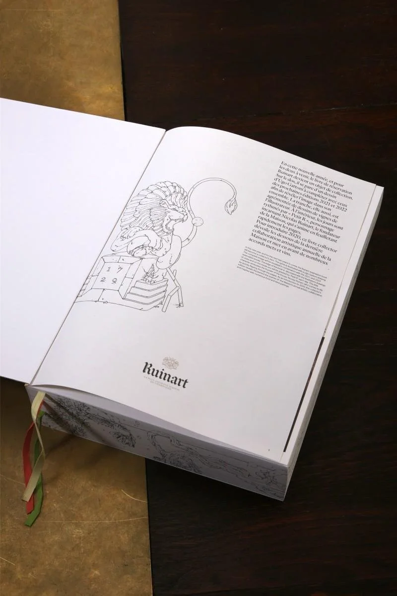 RUINART — LIVRE DE RÉSERVATION