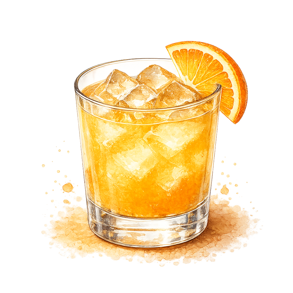 Screw Driver : Vodka, Orange Juice, Orange Garnish 