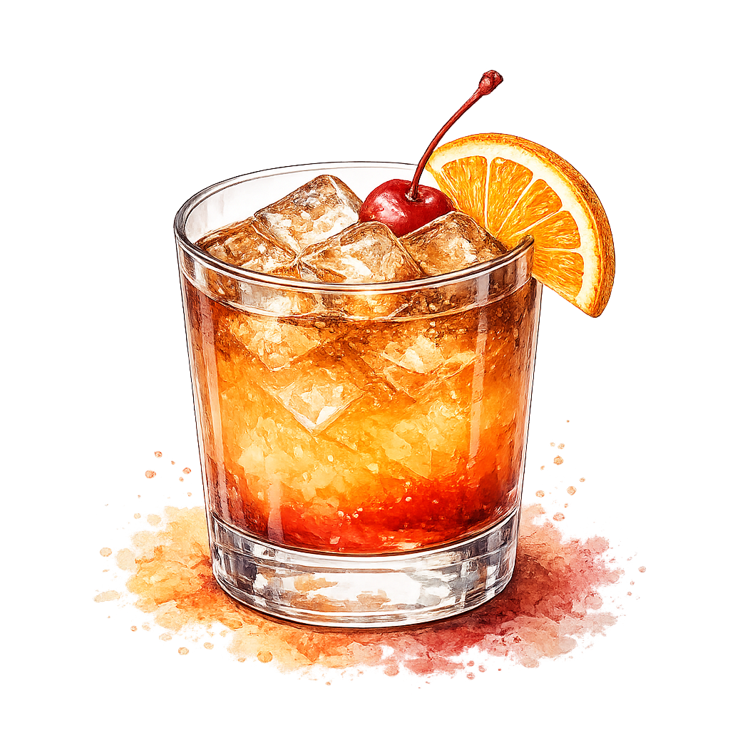Tequila Sunrise : Tequila , Orange Juice, Grenadine, Orange, Cherry & Lime Garnish 