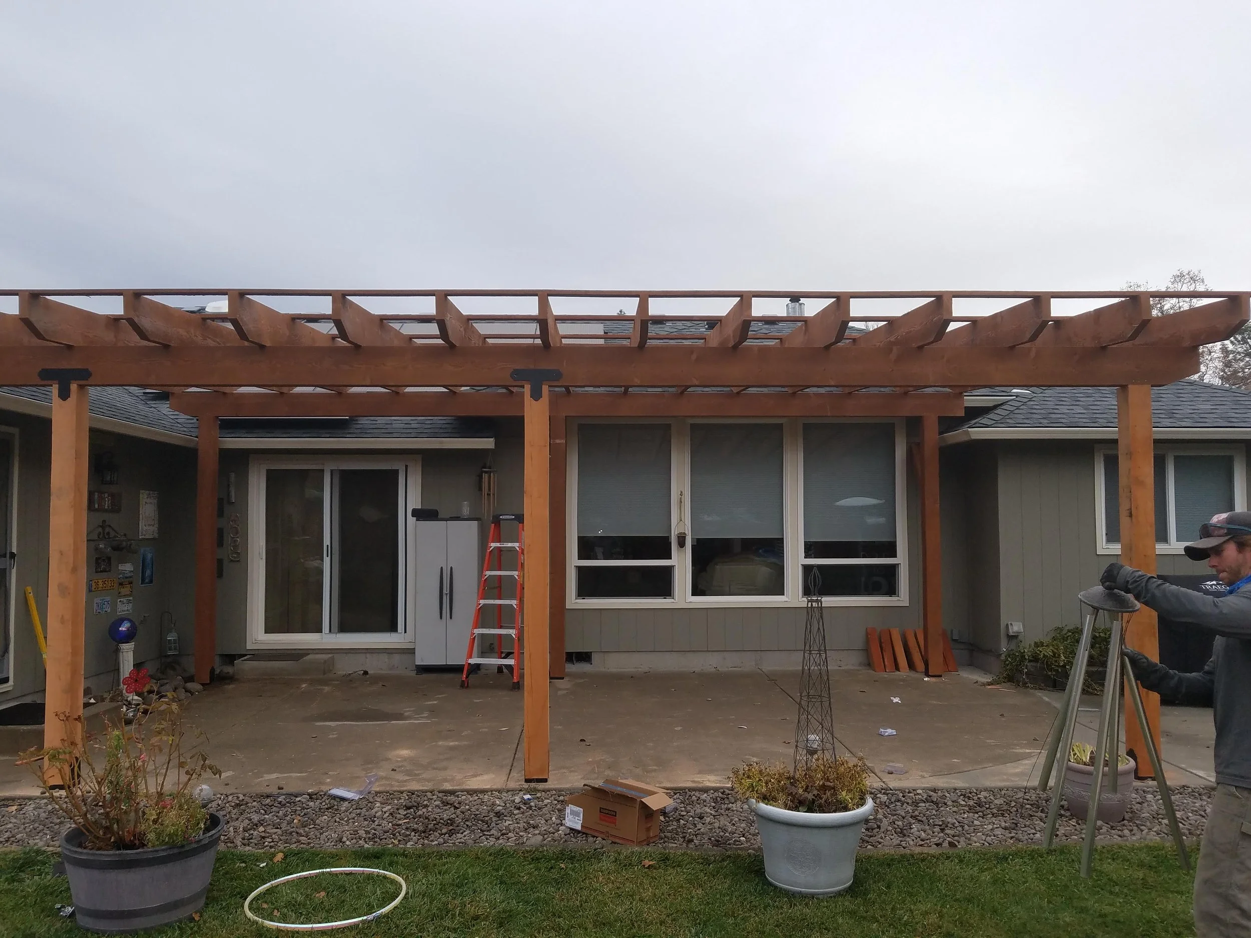 Pergola Under Construction.JPG