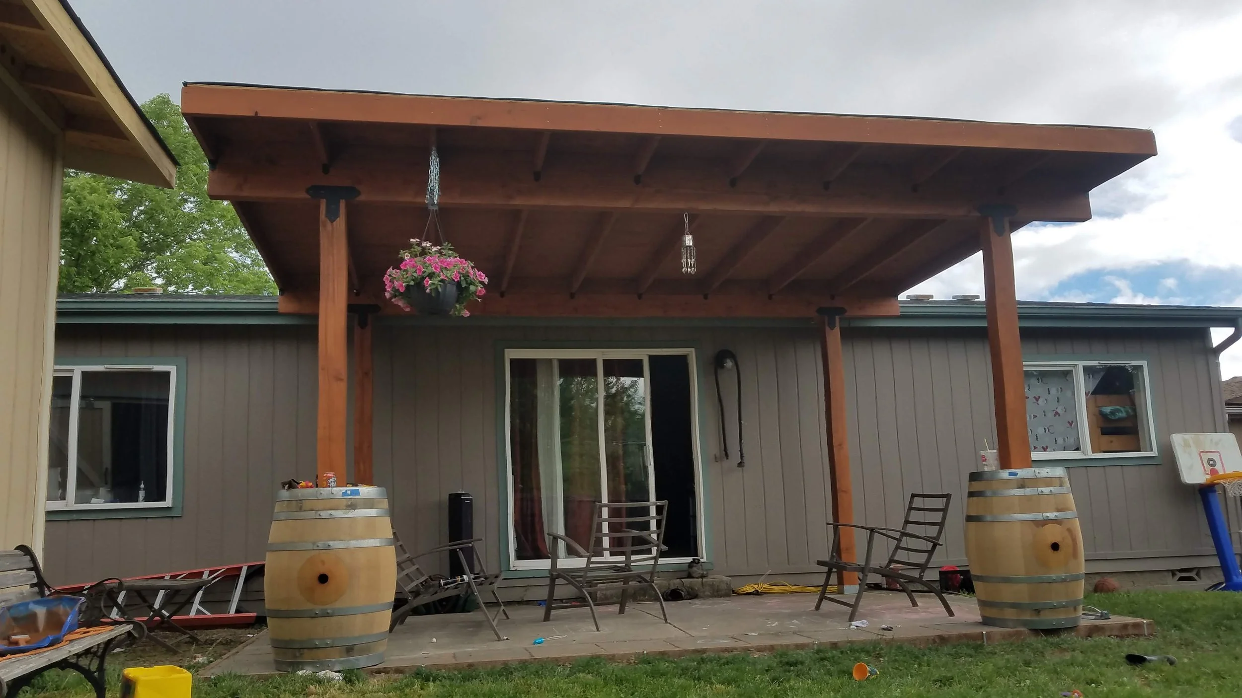 Finished Gazebo for Outdoor Living.JPG