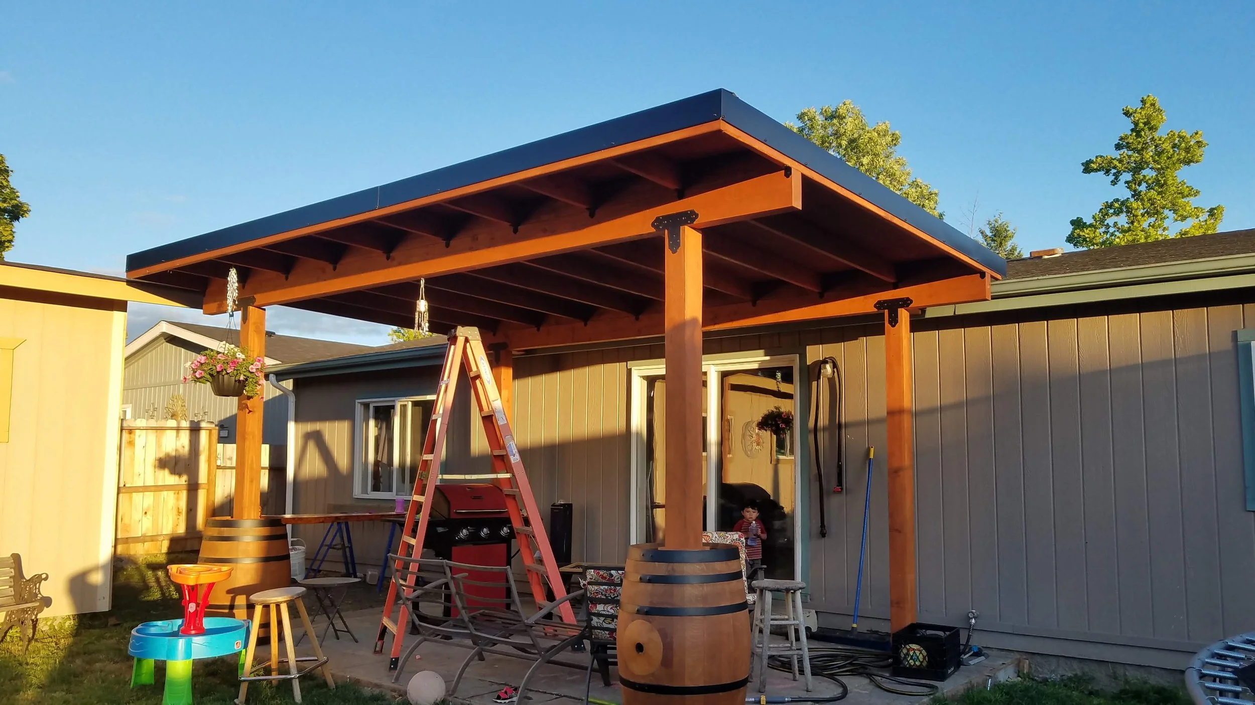 Gazebo in Progress.JPG