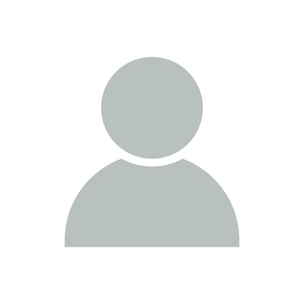 Placeholder silhouette of a person for profile or avatar use.