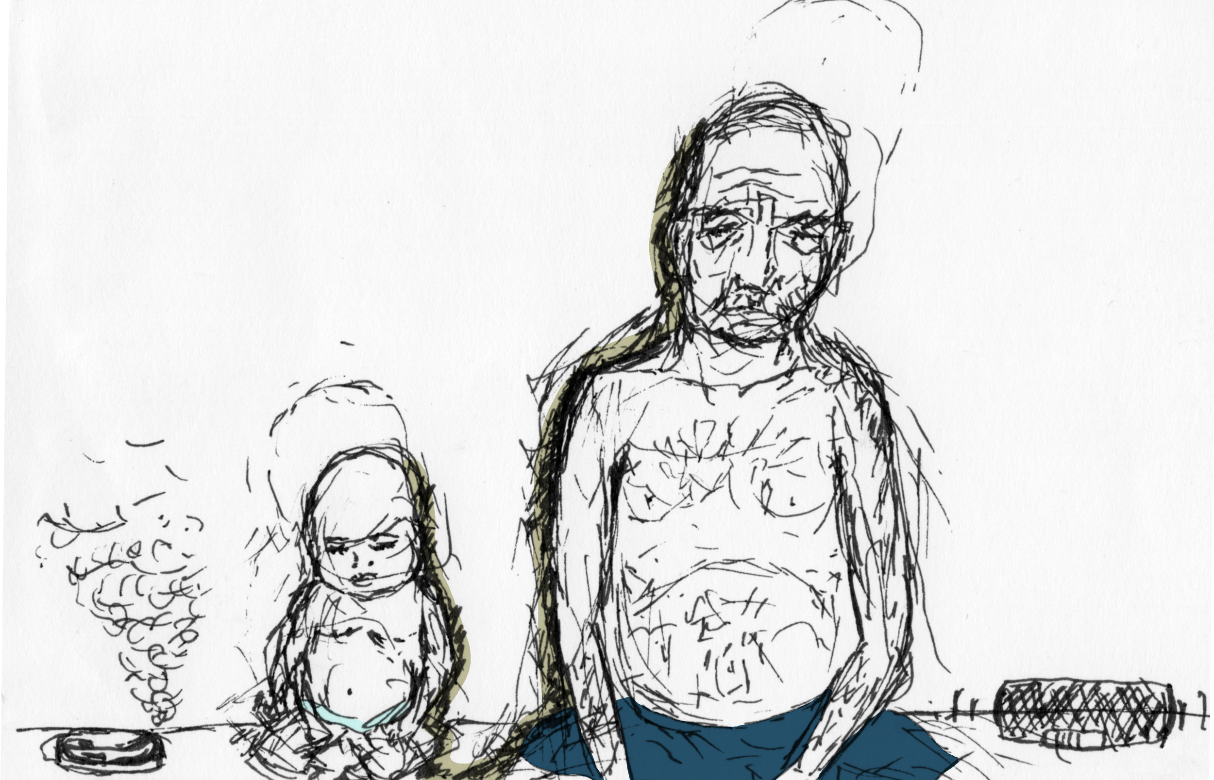 Man and Baby