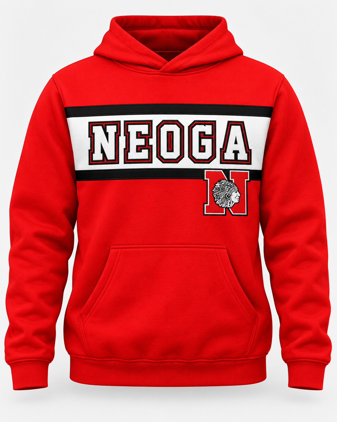 Neoga Red Hoodie