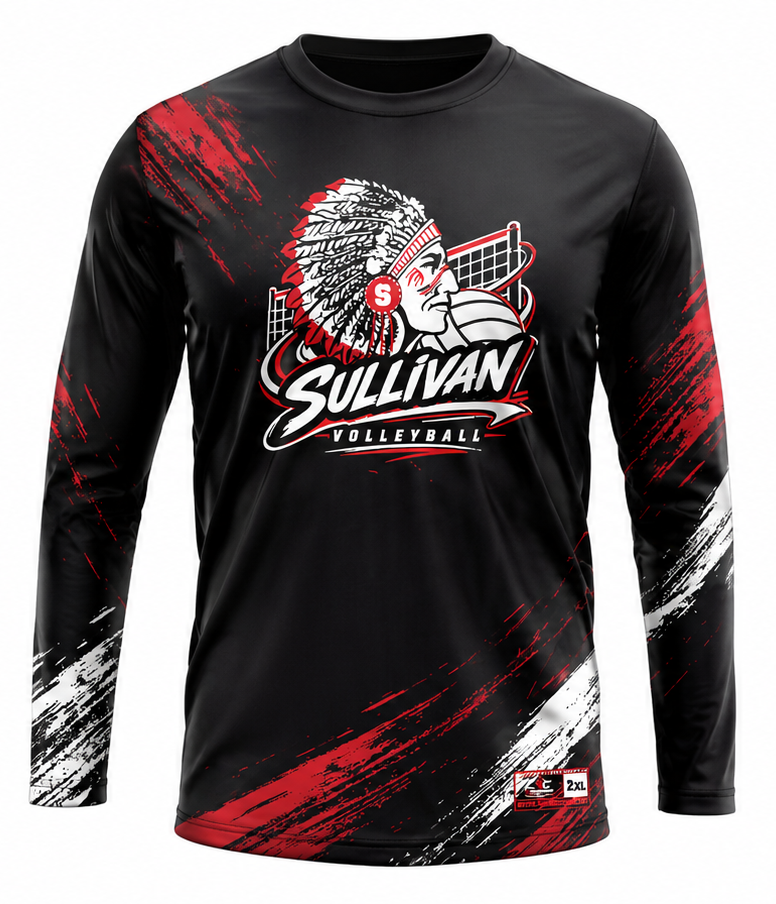 Sullivan Volleyball Sublimated Long Sleeve Jersey