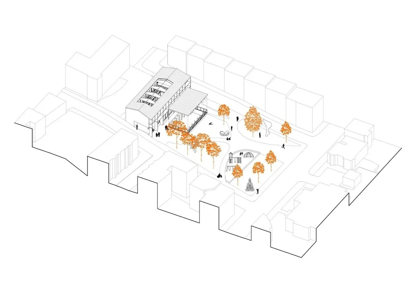 proposed axonometric