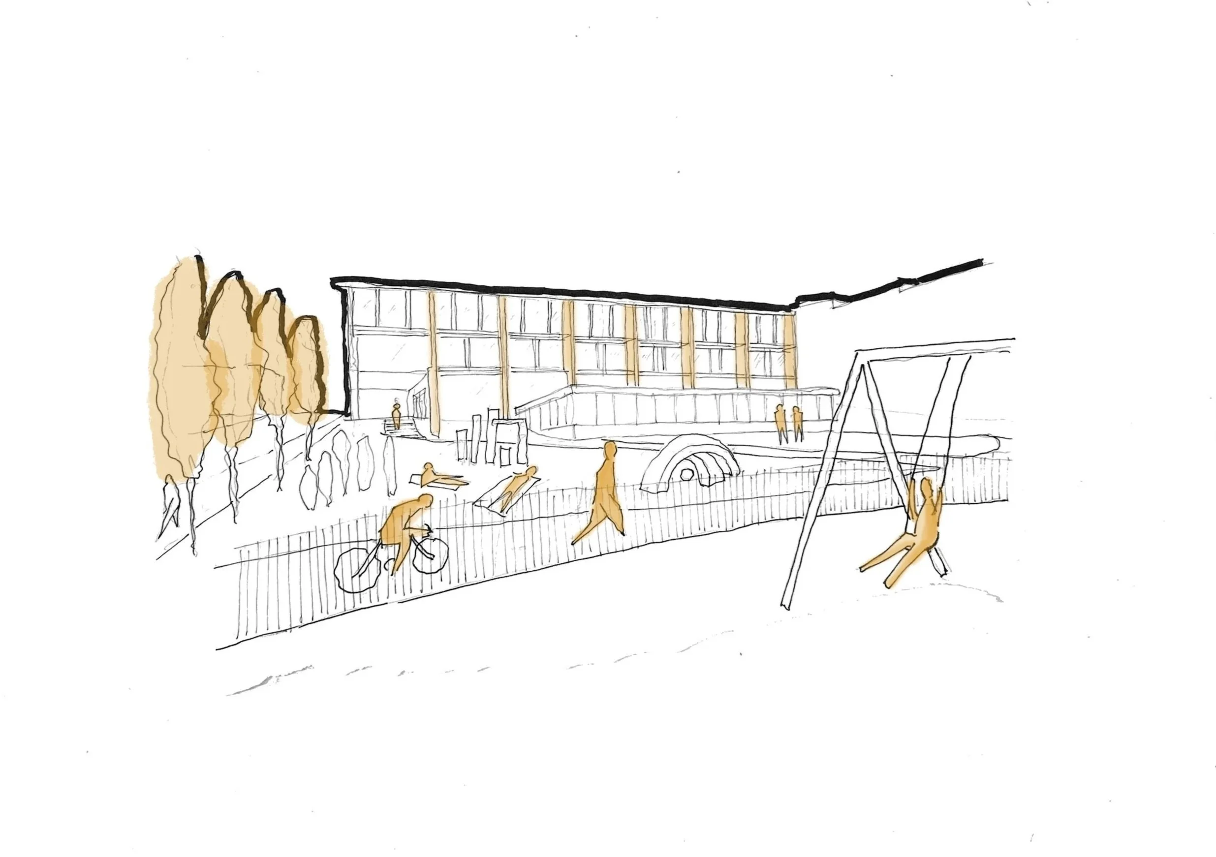 external view sketch