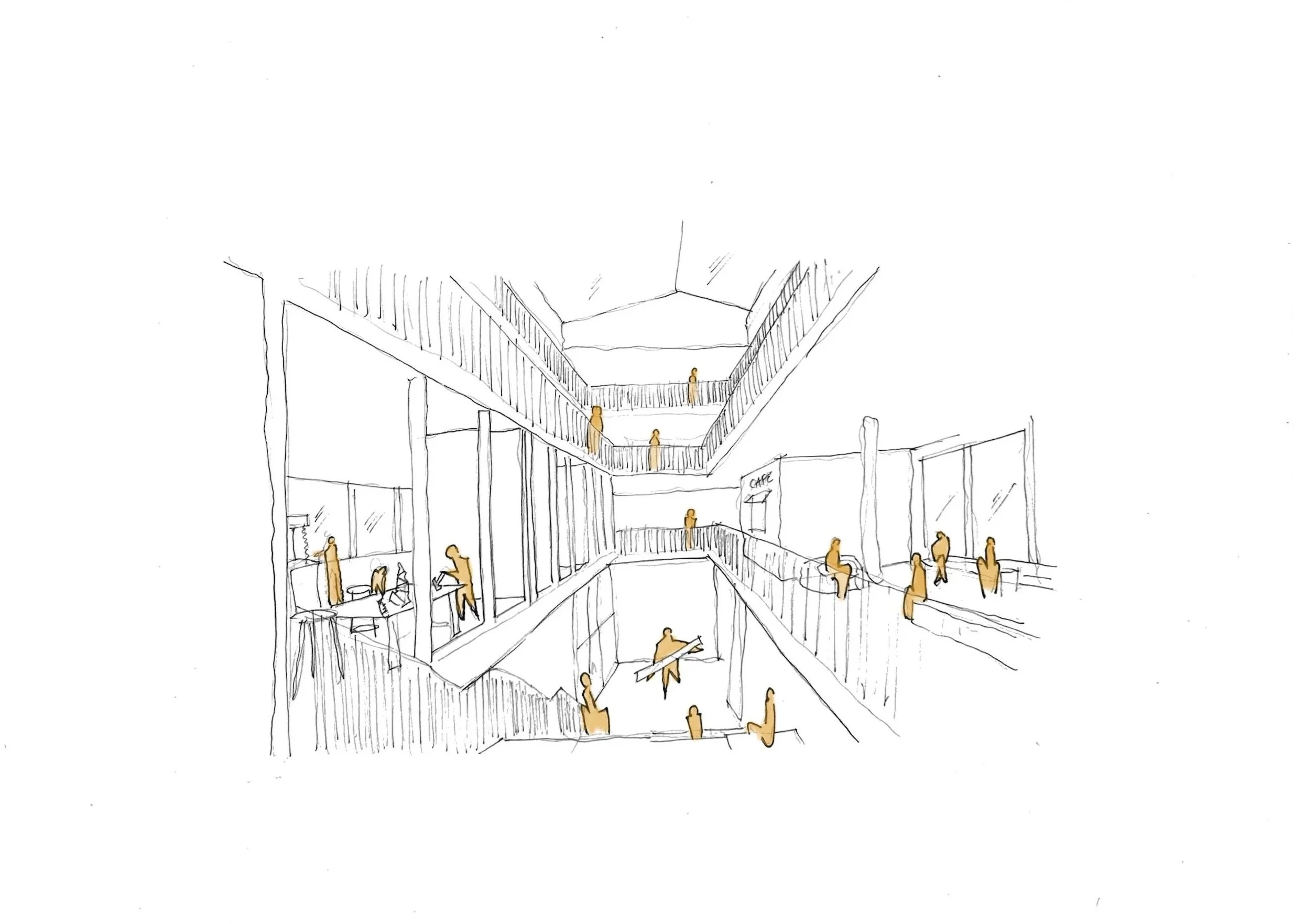 internal view sketch