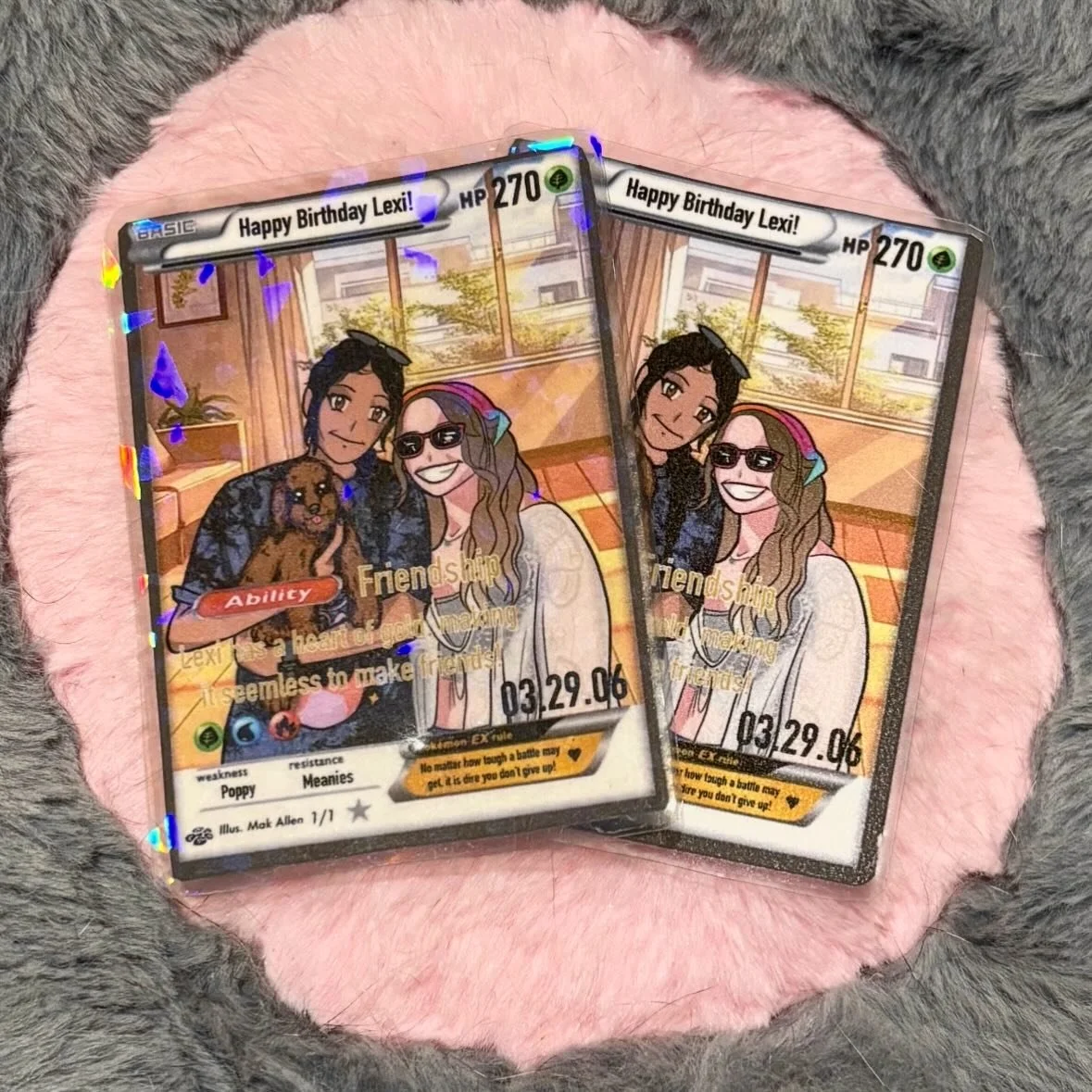 🎂birthday cards for @lexi.clark__ 🩷 
⭐️ORDER INFO BELOW⭐️

i'm currently accepting all DM's and emails!! 
email:makallen324@gmail.com
Facebook: Mak Allen

#pokemon #pokemontcg #pokemoncommunity #pokemoncards #pok&eacute;mon