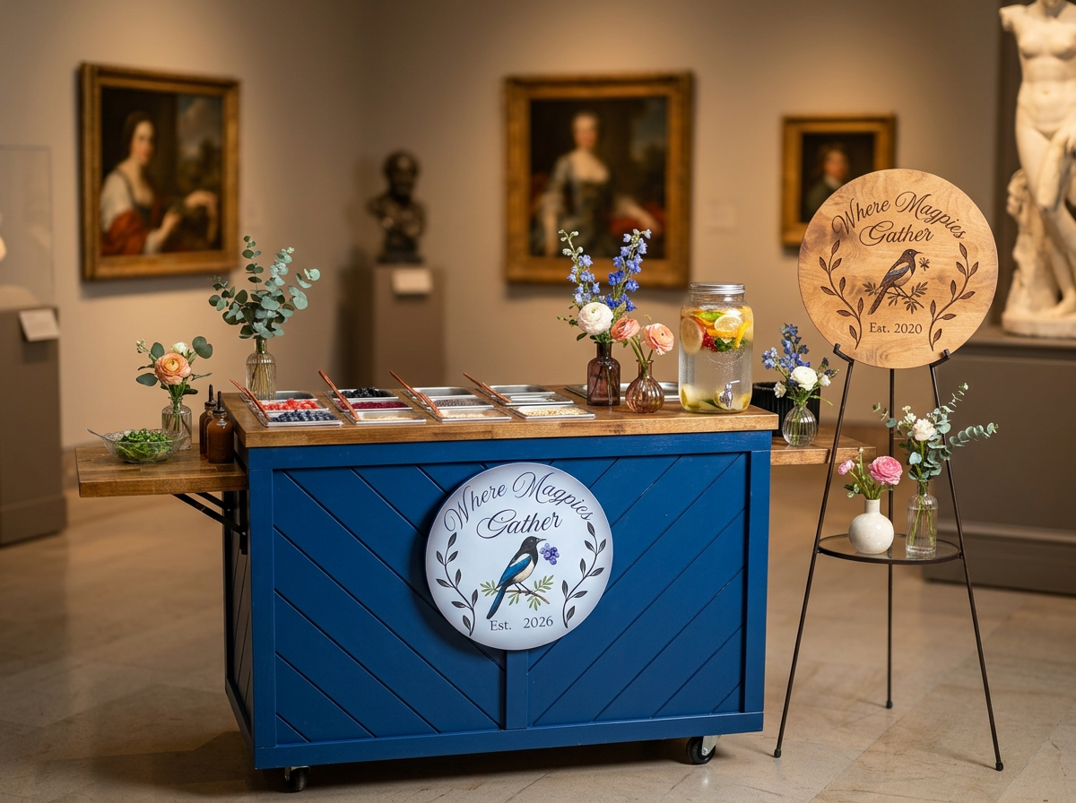 Where Magpies Cart at Knoxville Museum of Art in Downtown Knoxville at Summer Food and Wine Festival June 2026