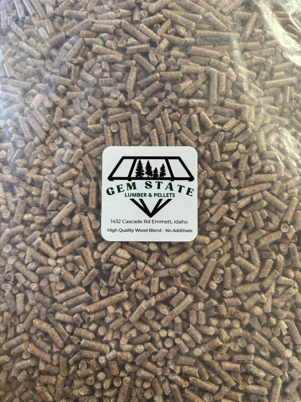 Gem State Lumber & Pellets bag