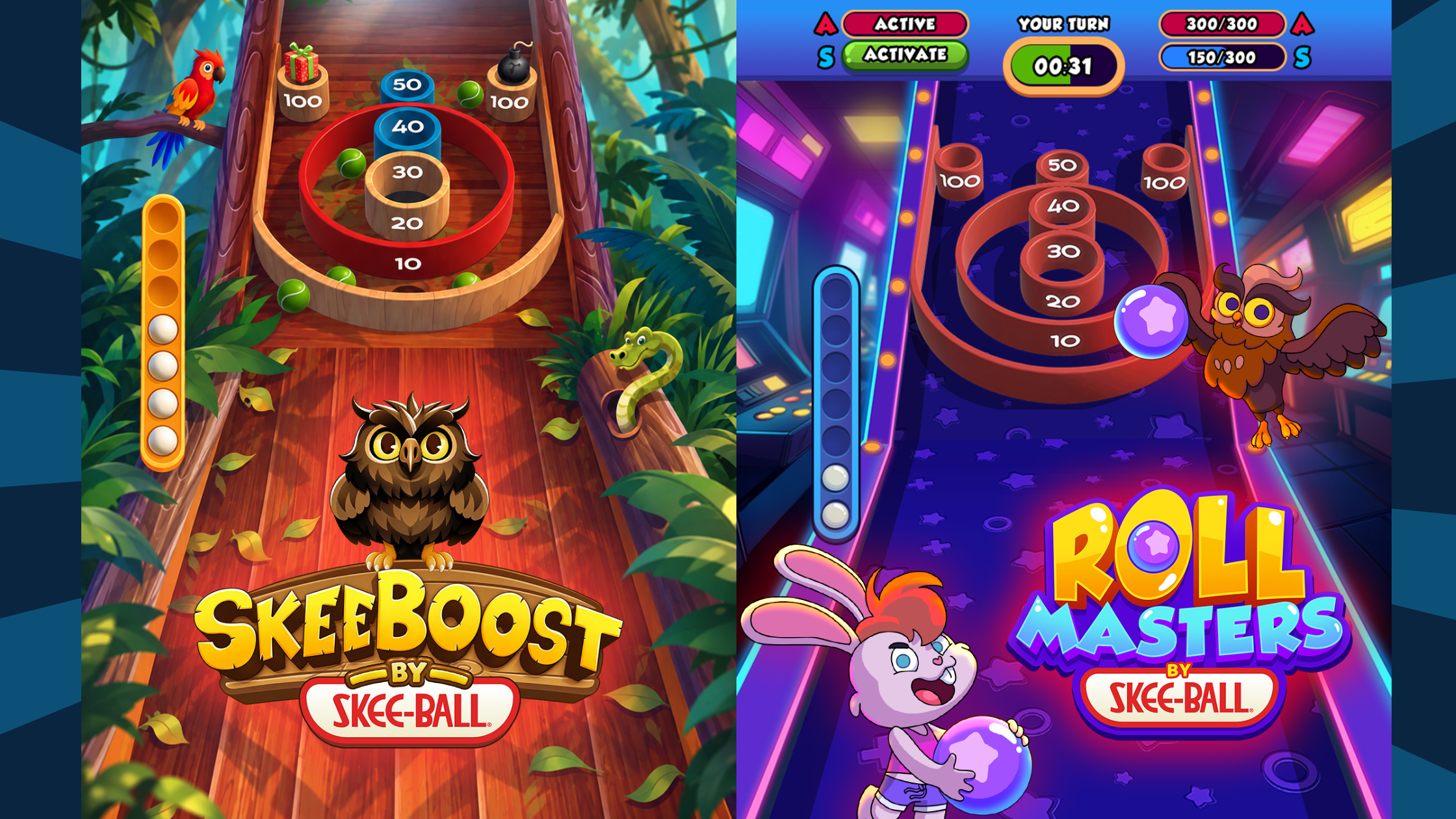 Skee-Ball x Liberty Pixel - Mobile game 