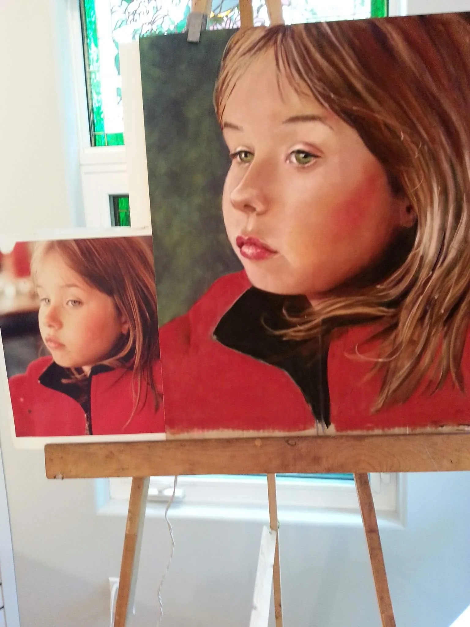 THIS WAS DONE IN PASTEL WITH HELP FROM MY TEACHER DIANNA PONTING 💖