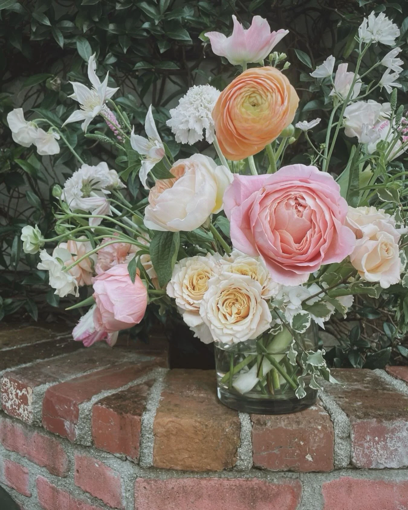 Mother&rsquo;s Day arrangements are now available &mdash; and orders are open.

Peaches, pinks, and purples. Hydrangeas, garden roses, and ranunculus &mdash; layered with seasonal blooms from my own garden. Arranged by hand, made entirely to order, a