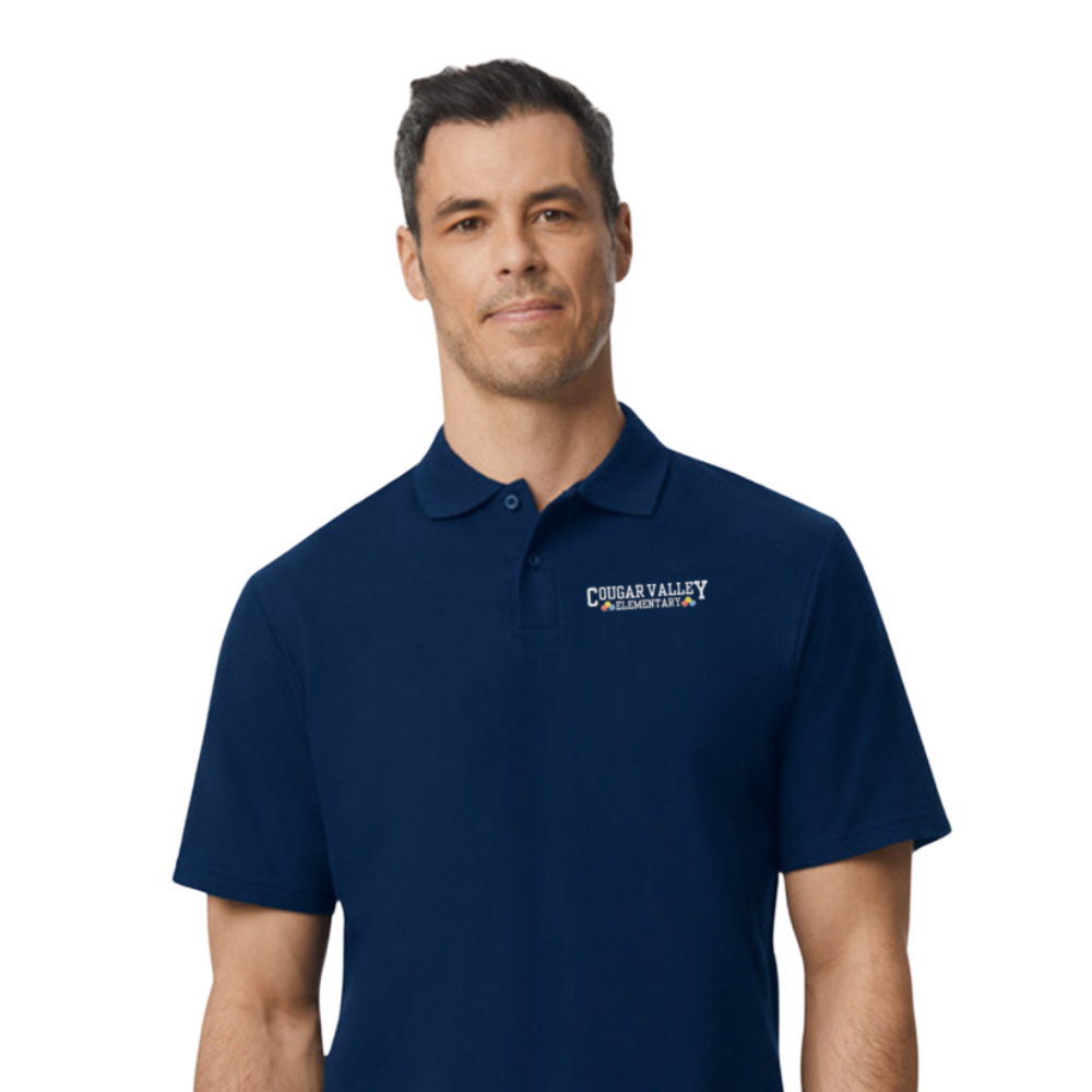 Adult Cougar Valley Elementary Polo