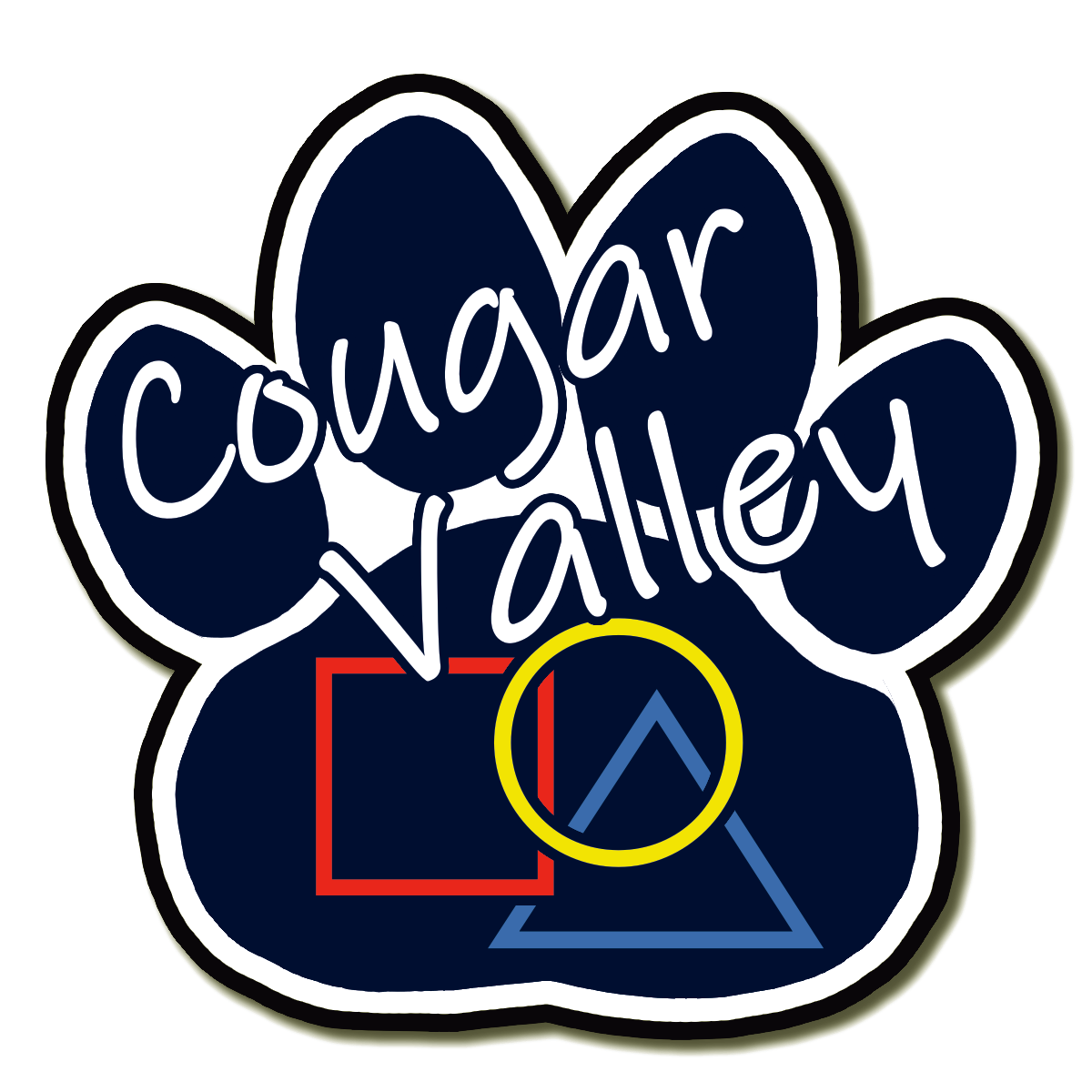 Cougar Paw Sticker