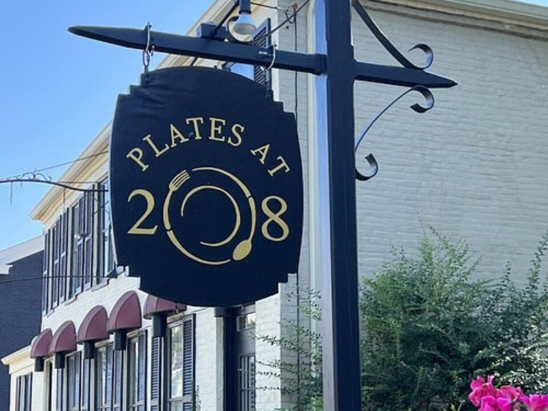 Plates at 208