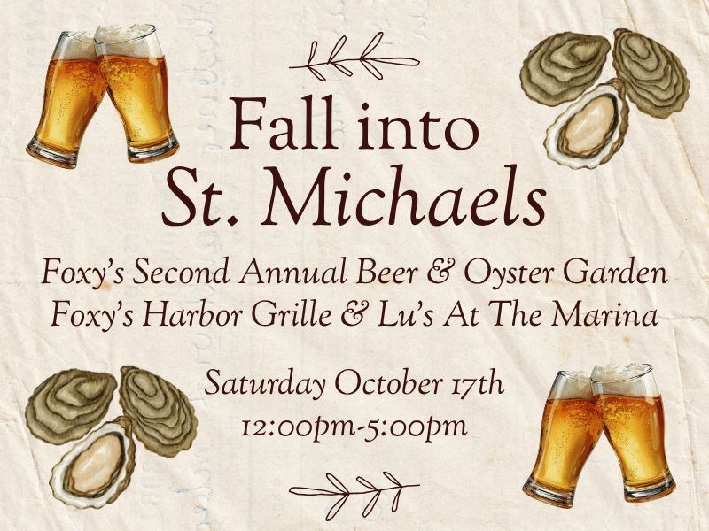 Foxy’s Second Annual Beer &amp; Oyster Garden