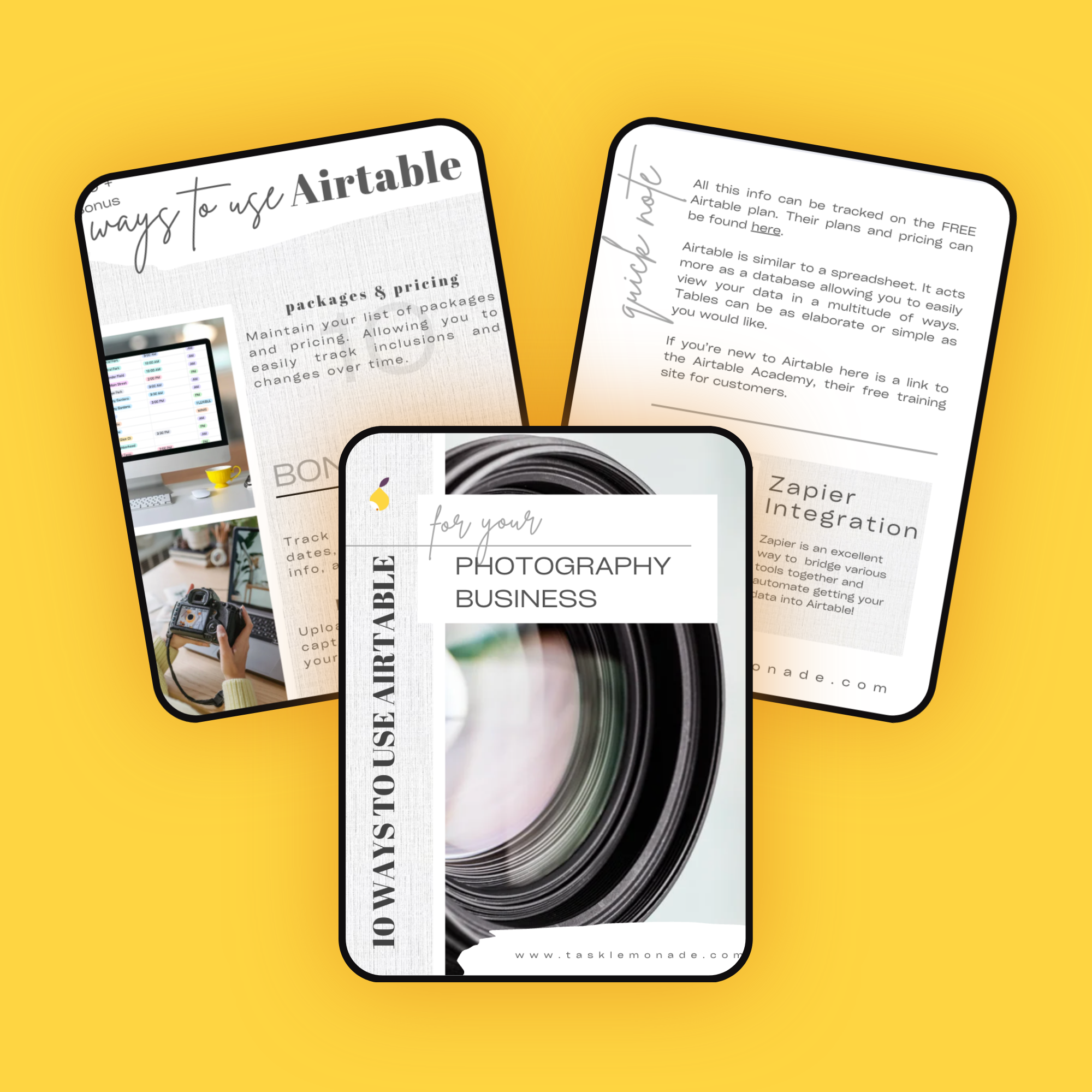 10 Ways to Use Airtable for your Photography Business